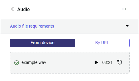 Audio