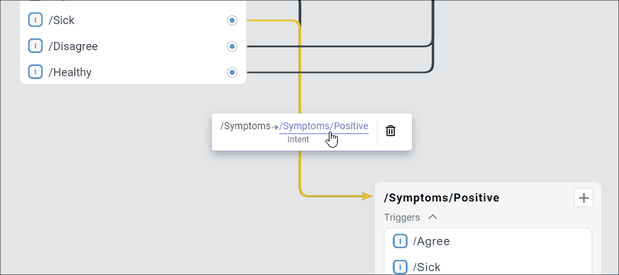 Link context menu