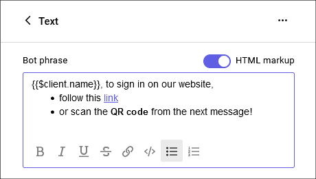 Text block
